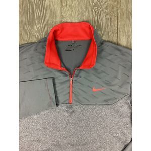 Nike Performance Sri Fit Pullover Quarter Zip Sweater Men's Athletic Running‎